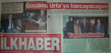 İlkhaber Gazetesi 16 Şubat